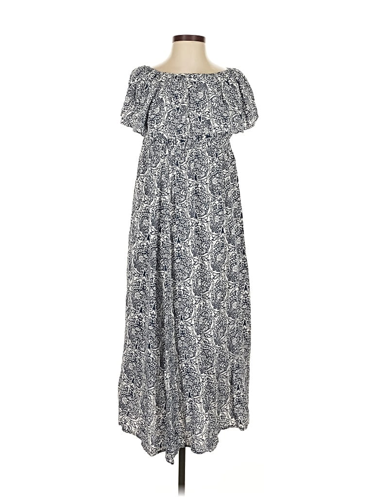 Pre-owned Yidarton Casual Dress In Gray