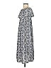 Yidarton Paisley Gray Casual Dress Size S - photo 5