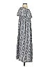 Yidarton Paisley Gray Casual Dress Size S - photo 4