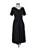 Unbranded Solid Black Casual Dress Size S - photo 1