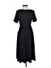Unbranded Solid Black Casual Dress Size S - photo 2