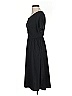 Unbranded Solid Black Casual Dress Size S - photo 5