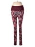 Athleta Paisley Burgundy Leggings Size S - photo 1
