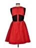 Prabal Gurung Color Block Red Cocktail Dress Size 10 - photo 2