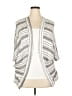 B Collection by Bobeau 100% Rayon Silver Cardigan Size 2X - photo 1