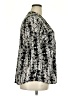 Carmen Carmen Marc Valvo Silver Black 3/4 Sleeve Blouse Size 2X - photo 4