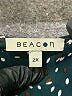Beacon Teal 3/4 Sleeve Blouse Size 2X - photo 7