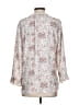 Ann Taylor LOFT 100% Polyester Paisley Ivory 3/4 Sleeve Blouse Size XS - photo 2