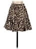 Buddy Love 100% Polyester Animal Print Brown Casual Skirt Size XS - photo 1