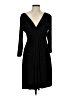 Max Edition Solid Black Cocktail Dress Size M - photo 1