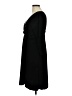 Max Edition Solid Black Cocktail Dress Size M - photo 5