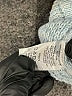 Ann Taylor LOFT 100% Cotton Metallic Blue Pullover Sweater Size S - photo 7