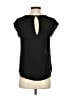 Joie 100% Silk Black Short Sleeve Top Size XS - photo 2