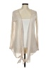 Allen Allen Ivory Tan Kimono Size M - photo 1