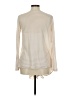 Allen Allen Ivory Tan Kimono Size M - photo 2