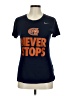 Nike 100% Polyester Blue Short Sleeve T-Shirt Size M - photo 1