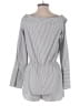 Saks Fifth Avenue Stripes Gray Romper Size M - photo 2