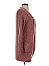 Love Tree 100% Polyester Burgundy Cardigan Size S - photo 4
