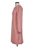 Dee Elly Solid Pink Casual Dress Size S - photo 5