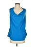 Cynthia Steffe 100% Polyester Blue Sleeveless Blouse Size S - photo 1