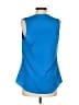 Cynthia Steffe 100% Polyester Blue Sleeveless Blouse Size S - photo 2