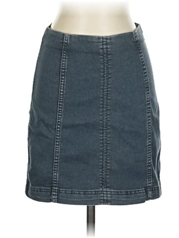 Free People Denim Skirt (view 1)