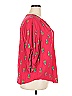 Torrid Red 3/4 Sleeve Blouse Size 2X Plus (2) - photo 4