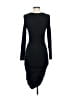 Express Solid Black Casual Dress Size XS - photo 2
