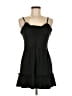 Unbranded Solid Black Casual Dress Size M - photo 1