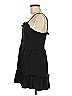 Unbranded Solid Black Casual Dress Size M - photo 5