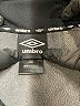 Umbro 100% Polyester Gray Zip Up Hoodie Size 6 - 7 - photo 3