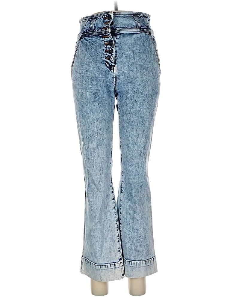 Pre-owned Ulla Johnson Jeans In Blue