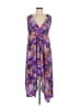 Revue 100% Polyester Tropical Purple Cocktail Dress One size - photo 1