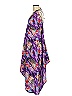 Revue 100% Polyester Tropical Purple Cocktail Dress One size - photo 5