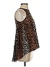 Elizabeth and James 100% Silk Brown Blouse Size XS - photo 4