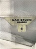 Max Studio 100% Polyester Solid Ivory Long Sleeve Blouse Size S - photo 7