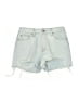 GRLFRND 100% Cotton Blue Denim Shorts Size 26 waist - photo 1
