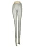 Poleci Metallic Silver Casual Pants Size S - photo 1