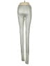 Poleci Metallic Silver Casual Pants Size S - photo 2
