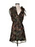 Mimi Chica 100% Polyester Paisley Black Cocktail Dress Size S - photo 1