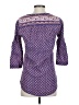 BCBGMAXAZRIA Purple 3/4 Sleeve Blouse Size XS - photo 2