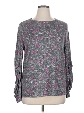 NZT by Nic + Zoe Long Sleeve Blouse (view 1)