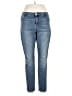 Juicy Couture Solid Blue Jeans Size 16 - photo 1