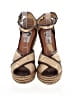Lanvin Tan Gold Wedges Size EU 40 - photo 2