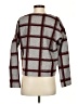 Madewell Plaid Burgundy Pullover Sweater Size XS - photo 2