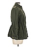 Elle 100% Cotton Green Jacket Size L - photo 4