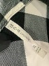Dna Couture Checkered-gingham Black Long Sleeve Blouse Size XL - photo 7