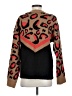 Peyton Jensen Animal Print Brown Pullover Sweater Size S - photo 2