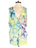 Parker 100% Polyester Tie-dye Blue Romper Size XS - photo 1