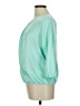 Unbranded 100% Polyester Teal Green 3/4 Sleeve Blouse Size M - photo 5
